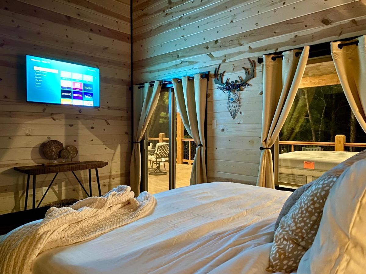 New Luxury Cabin, Hot Tub, Forest Views,Hotel Style Amenities Broken Bow Exteriér fotografie